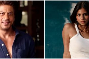 Parasnya disebut plek ketiplek Shah Rukh Khan saat muda, ini 9 potret kompak Suhana Khan dan ayahnya