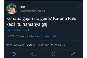 Receh parah, 11 potret lucu tebakan di Twitter ini jawabannya bikin ngakak