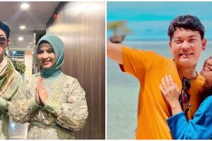 Dari teman duet berujung teman hidup, 9 momen pernikahan Tri Suaka dan Nabila Maharani
