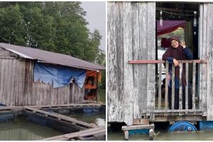 Jauh dari kesan mewah, 11 potret rumah apung berbilik kayu ini dalamnya bikin betah