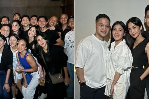 Tak segan rangkulan, 9 potret Jonathan Frizzy dan Ririn Dwi Ariyanti di momen ultah disebut go public