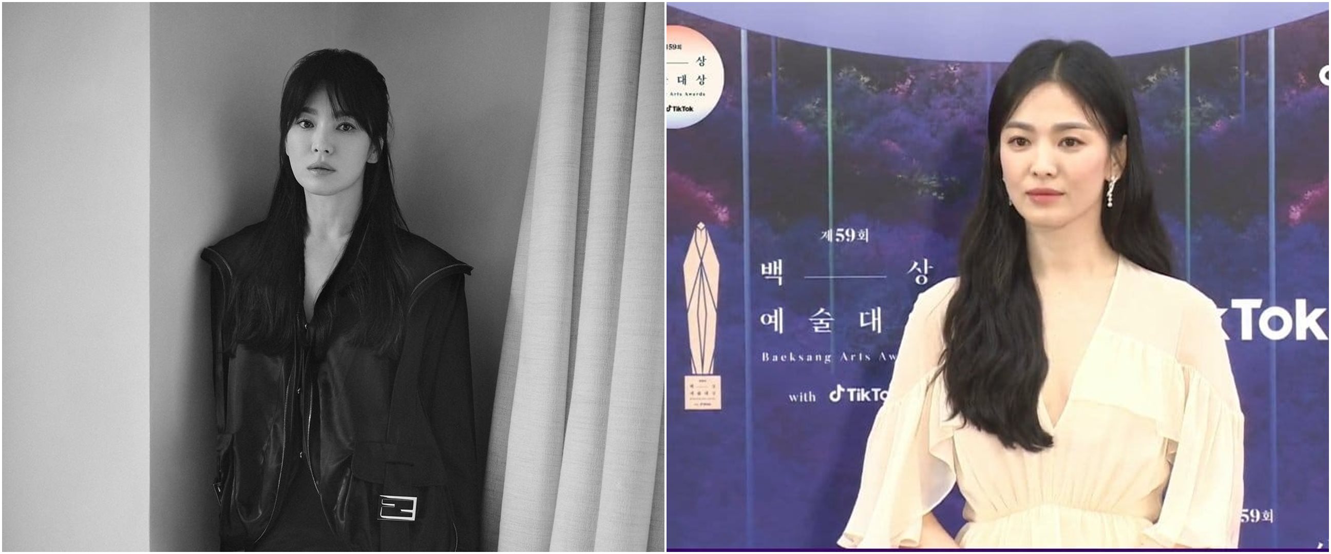 Song Hye-kyo raih Aktris Terbaik Baeksang Arts Awards 2023, pidato kemenangannya kocak