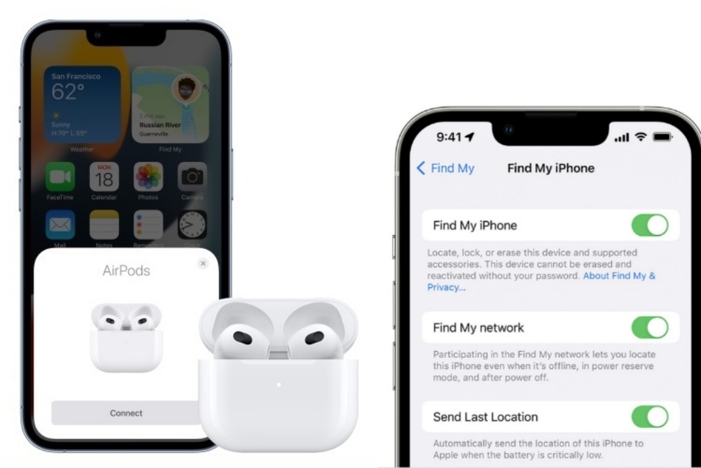 Cara menambahkan AirPods ke fitur Find My iPhone, biar gampang ditemukan saat hilang