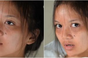 Transformasi wanita dirias MUA bak pengantin modern, hasil akhirnya disebut mirip Bella Saphira