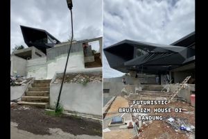 Sempat dibilang alay, rumah di Bandung berdesain brutal ini disebut mirip markas Iron Man