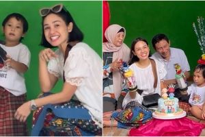 Sederhana tapi penuh makna, ini 11 momen Andien rayakan ultah anak bungsu dengan pesta ondel-ondel
