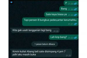 Suka nyusahin, 11 chat lucu pembeli dengan penjual makanan ini ribetnya minta ampun