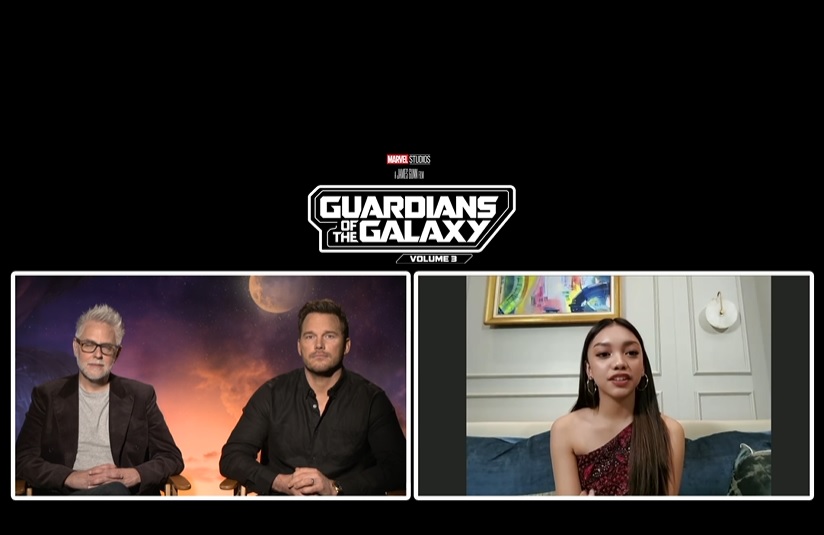 Dapat kesempatan wawancara aktor & sutradara film Guardians of The Galaxy, Naura Ayu banjir pujian