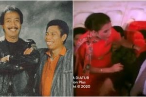 7 Adegan Dono pertama kali naik pesawat di film ‘Itu Bisa Diatur’, semua lawakannya juara