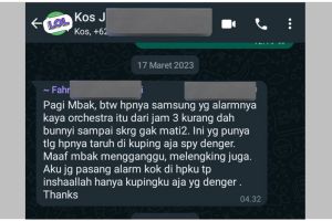 11 Chat lucu peringatan dari ibu kos ini isinya nyelekit banget, kalau nggak sadar kebangetan sih