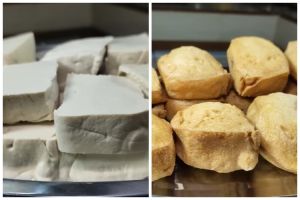 Jangan pakai bawang putih, ini trik bikin tahu goreng supaya matang sempurna tanpa gosong