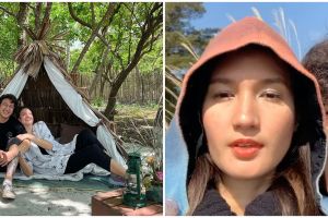 Momen bahagia Nadine Chandrawinata ungkap kehamilan kedua saat anniversary pernikahan ke-5