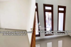 Perubahan kamar kosong 3x3,5 meter ini bikin melongo usai dimakeover, mewahnya bak hotel bintang lima