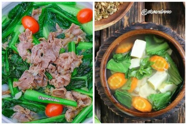 11 Resep olahan sawi hijau masak kuah, sehat, lezat, dan mudah dibuat