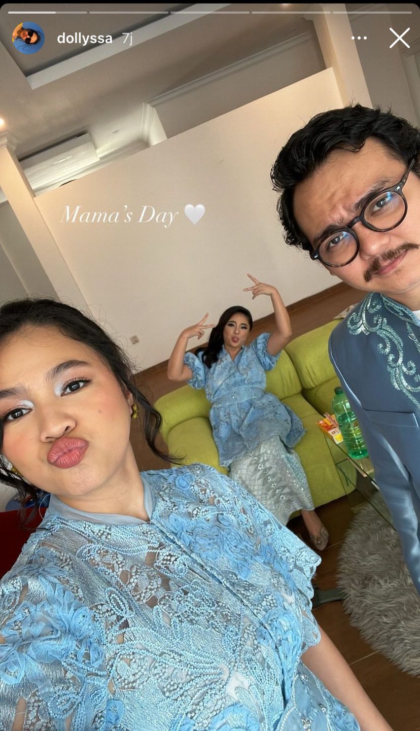 Momen pernikahan ibu Marshanda, kehadiran Sienna bikin salah fokus