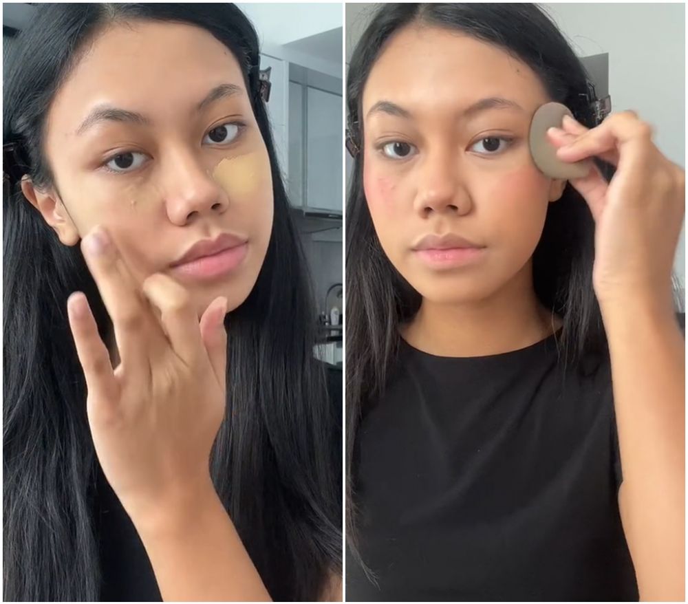 Remaja ini niatnya recreate makeup ala Naura Ayu, hasilnya alih-alih mirip tapi panen pujian