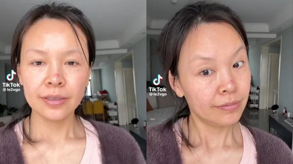 The power of makeup, transformasi emak-emak dandan flawless ini hasilnya dipuji mirip idol K-Pop
