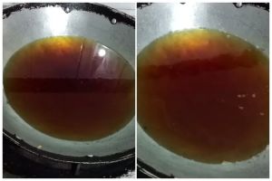 Bukan pakai tepung, ini cara cepat membersihkan minyak goreng bekas agar jernih lagi