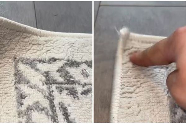 Hanya dengan 2 bahan, begini cara mudah meluruskan ujung karpet yang menggulung