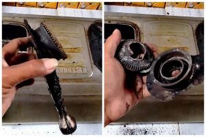 Jangan diputar atau dicongkel, begini cara melepas burner berkerak dan menempel di tungku kompor gas