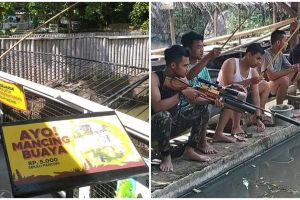 11 Potret kocak orang lagi mancing ini bukan dapat ikan tapi bikin keributan