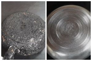 Tanpa baking soda dan cuka, ini cara ampuh hilangkan kerak tebal di pantat teflon