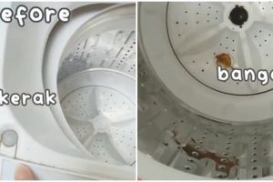 Hanya manfaatkan 3 bahan dapur, begini cara ampuh bersihkan kotoran dan kerak kuning di mesin cuci