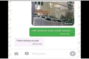 11 Chat lucu ojek online dan costumer ini typo-nya bikin tepuk jidat