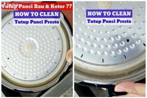 Cuma pakai 1 bahan alami, begini cara menghilangkan kotoran dan bau pada tutup panci presto
