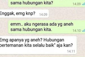 11 Chat lucu minta kepastian dalam hubungan ini bikin ngenes pas tau endingnya