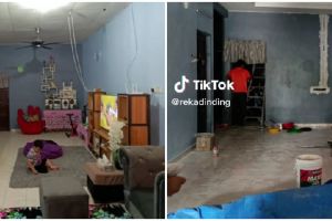 Ruang keluarga sumpek dimakeover jadi hunian konsep modern yang glowup abis, intip 7 transformasinya