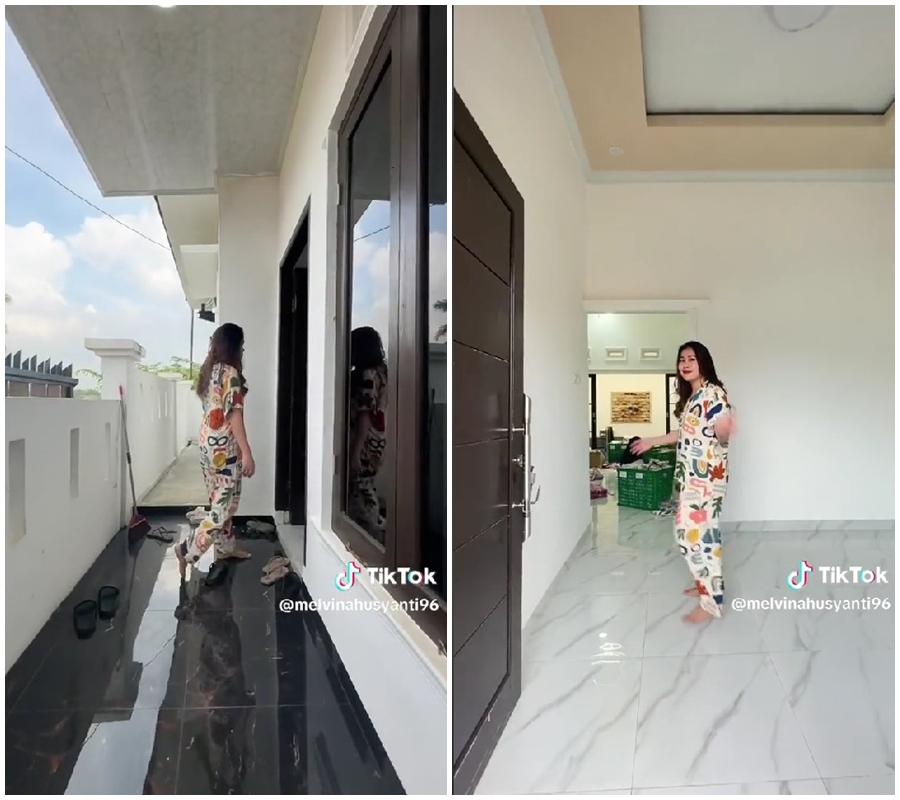 Bakul daster usia 25 tahun beli rumah mewah dijadikan gudang, netizen: beli rumah seperti beli kacang