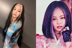 Nggak perlu ke salon, begini trik warnai rambut gaya Jennie Blackpink cuma pakai makeup