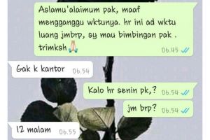 11 Chat lucu mahasiswa dan dosen kala bimbingan skripsi ini auto bikin ketawa, kenapa ya?