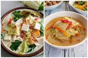 11 Resep olahan sawi putih kuah santan, lezat, bikin nagih, dan mudah ditiru