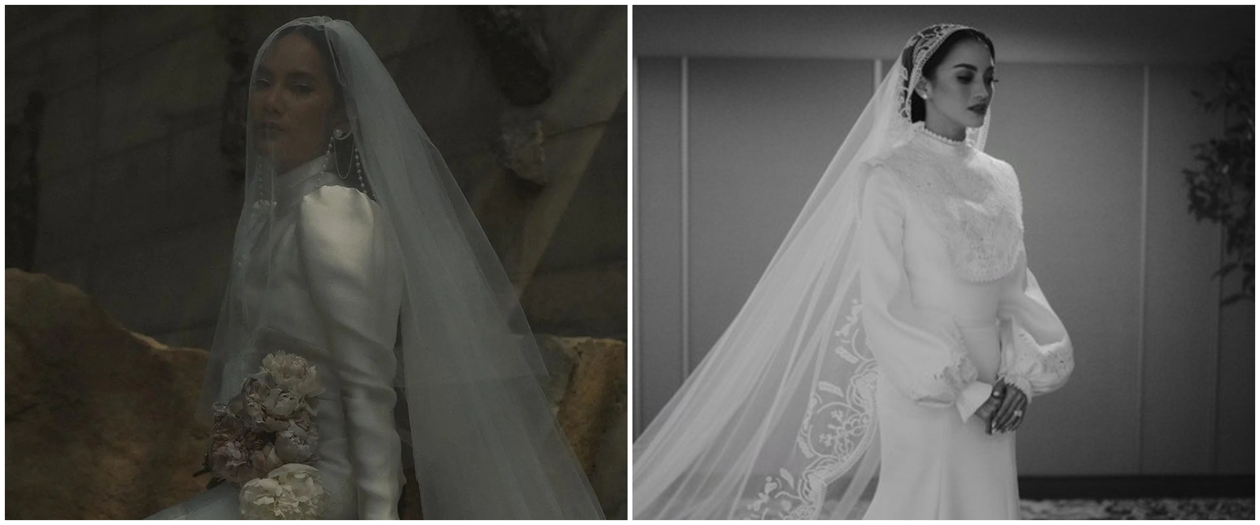Gaya 9 seleb pakai gaun pengantin tertutup tanpa hijab, Jessica Mila tampil anggun bak royal wedding