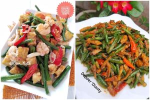 13 Resep oseng-oseng kacang panjang ala rumahan paling nikmat, sederhana, dan bumbunya meresap