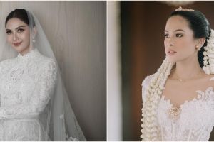 Gaya 11 seleb bareng bridesmaid di pernikahan, Jessica Mila tampil memukau bak princess