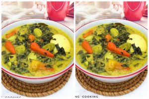 Resep gulai daun pepaya dan telur, lezat, gurih, dan menggugah selera
