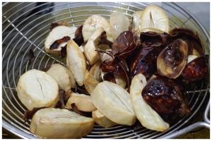 Trik menggoreng jengkol supaya kulitnya auto terlepas dan tetap empuk walau sudah dingin