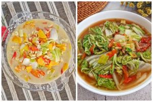 11 Resep olahan sawi putih masak kuah pedas, gurih, nikmat, dan bikin nagih