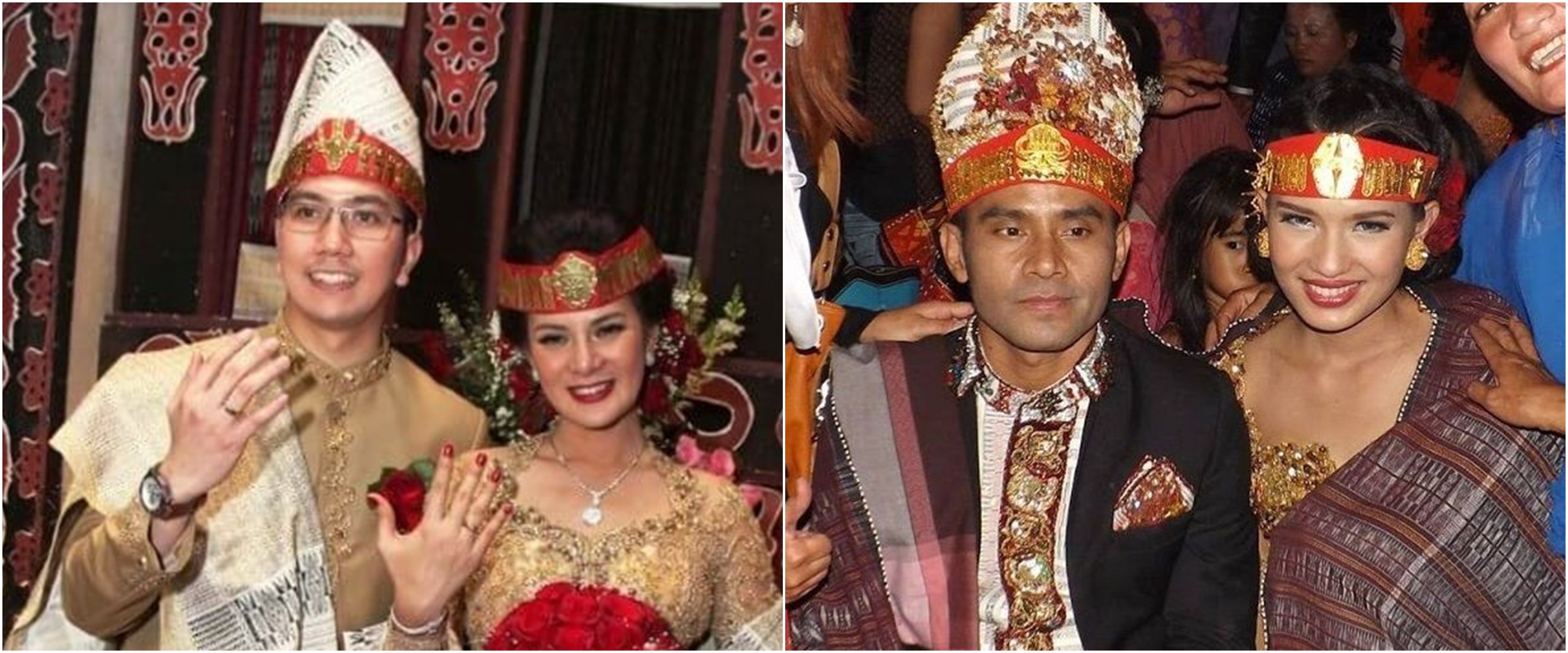 11 Potret seleb menikah dengan adat Batak, Jessica Mila undang Sheila on 7 saat resepsi