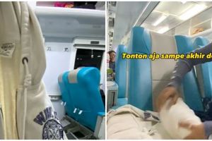 Kamu mungkin nggak kepikiran! Ini cara menyulap sweater jadi bantal leher, atasi pegal saat perjalanan