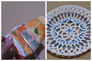 Jangan dibuang, ini cara kreatif menyulap botol bekas jadi piring cantik