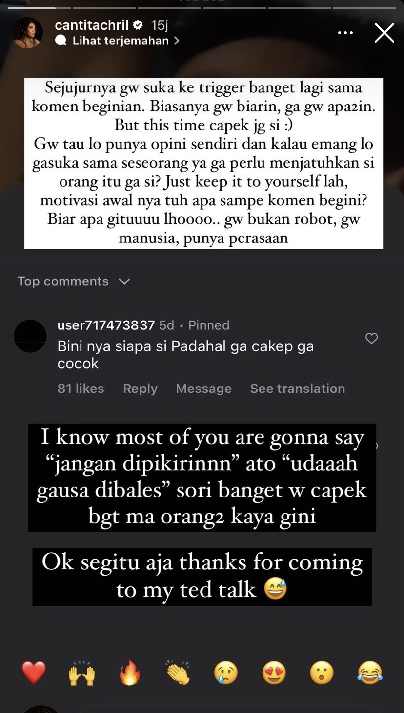 Dicemooh kurang cantik jadi istri Adipati Dolken, 11 potret natural Canti Tachril tanpa riasan makeup