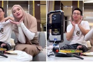 Momen Inara Rusli nyanyi sambil live TikTok, suara merdunya kembali terdengar setelah hiatus 7 tahun