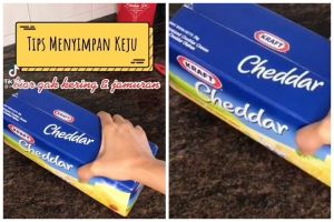 Pakai 3 alat, begini trik simpan keju agar tidak kering dan jamuran meski disimpan lama di kulkas