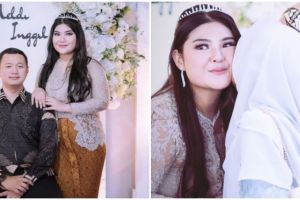 9 Momen lamaran Rosa Meldianti keponakan Dewi Perssik, berlangsung sederhana di rumah