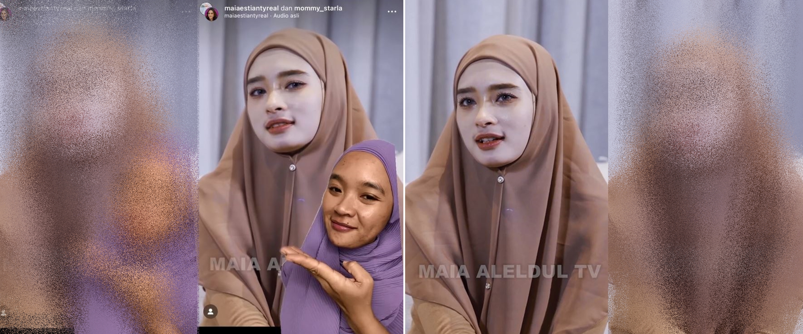 Wanita ini recreate makeup Inara Rusli, warganet: hati-hati ditaksir Virgoun