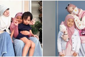 11 Potret keseruan Inara Rusli momong ketiga anaknya, disebut bak kakak adik